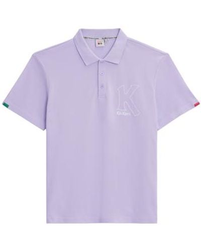 Kickers T-shirt Big K Poloshirt - Violet