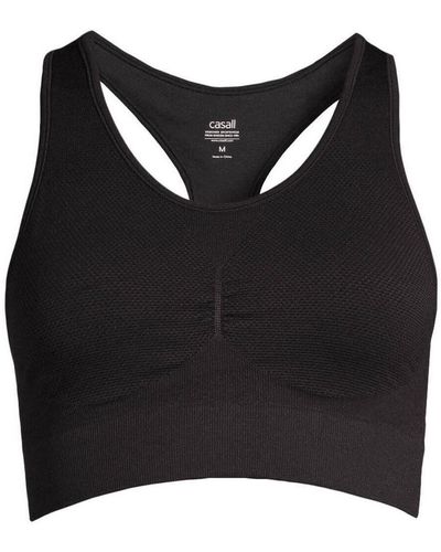 Casall Sweat-shirt Seamless soft sports bra - Noir