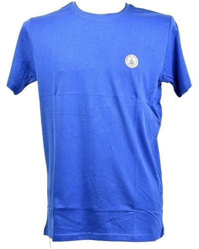 Ted Lapidus T-shirt CASSIEN Col Rond Bleu