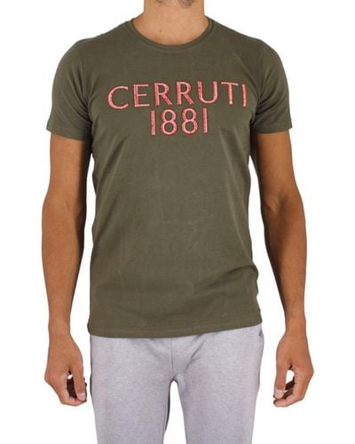 Cerruti 1881 T-shirt Abruzzo - Vert