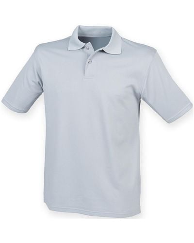 Henbury T-shirt HB475 - Bleu