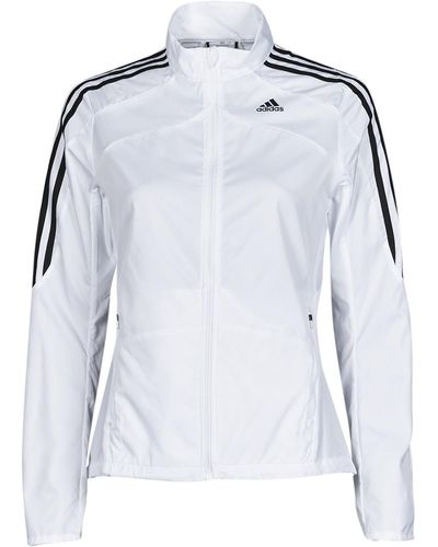 adidas Veste Marathon 3-Stripes Blouson - Blanc