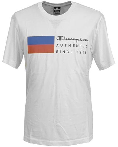 Champion T-shirt 219737 - Blanc