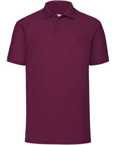 Fruit Of The Loom Polo 63402 - Violet