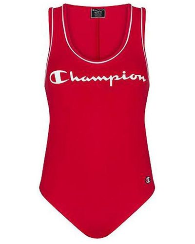 Champion T-shirt Body $SKU - Rouge