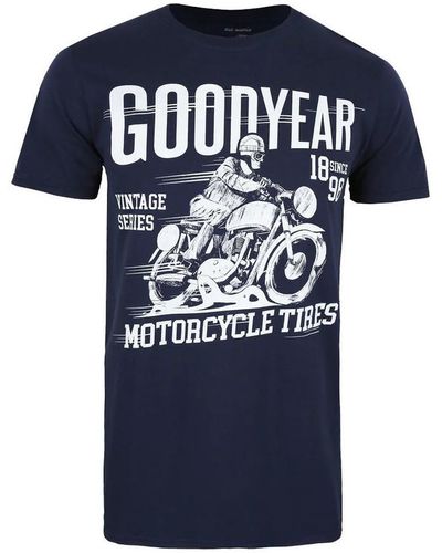 Goodyear T-shirt TV670 - Bleu