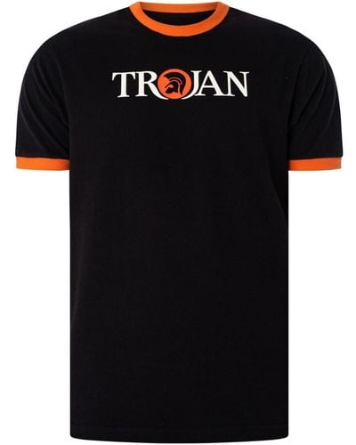 Trojan T-shirt T-shirt graphique - Noir