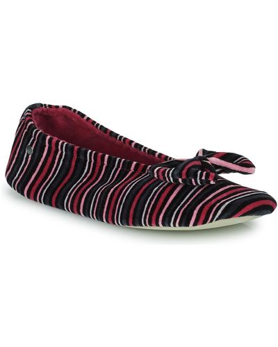 Isotoner Chaussons 97341 - Rouge