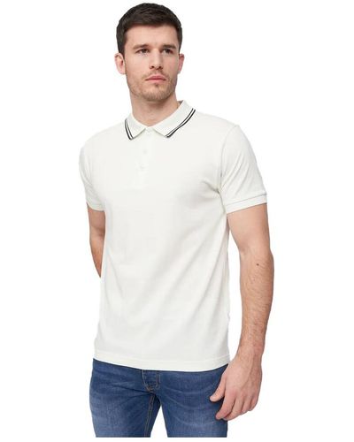 Duck and Cover T-shirt Samtrase - Blanc