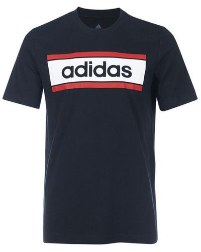 adidas T-shirt TEE-SHIRT HOMME - BLACK - XS - Bleu