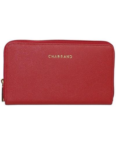 Chabrand Portefeuille Compagnon ref_cha41783 rouge 22*12*3