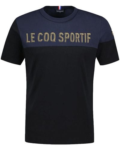 Le Coq Sportif T-shirt Noel Sp Tee Ss N 1 - Bleu