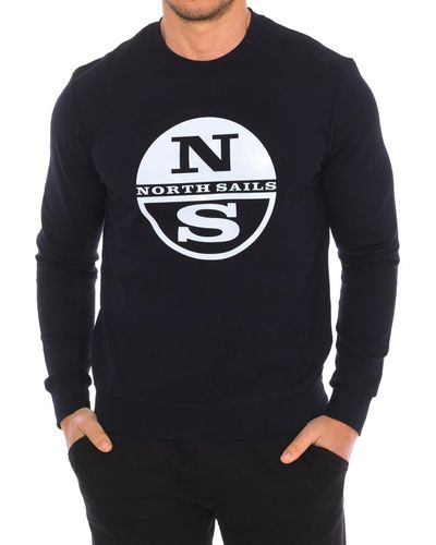 North Sails Sweat-shirt 9024130-800 - Bleu