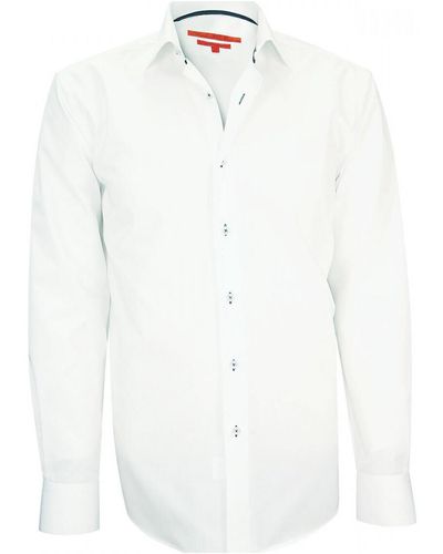 Andrew Mc Allister Chemise chemise mode newport blanc