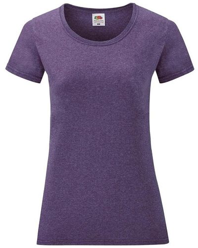 Fruit Of The Loom T-shirt Valueweight - Violet