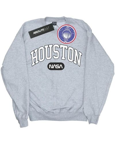 NASA Sweat-shirt Houston Collegiate - Bleu