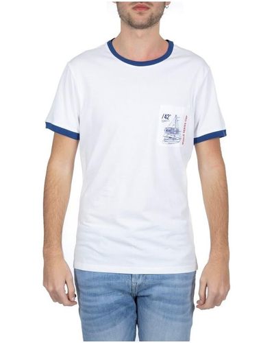 Navigare T-shirt 135409-211461 - Blanc