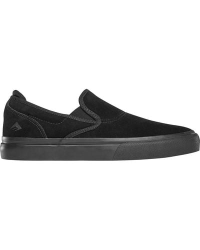 Emerica Chaussures de Skate WINO G6 SLIP ON BLACK - Noir