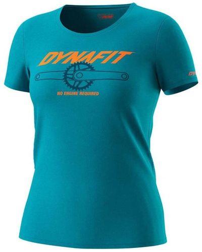 Dynafit Chemise GRAPHIC CO W S/S TEE - Bleu