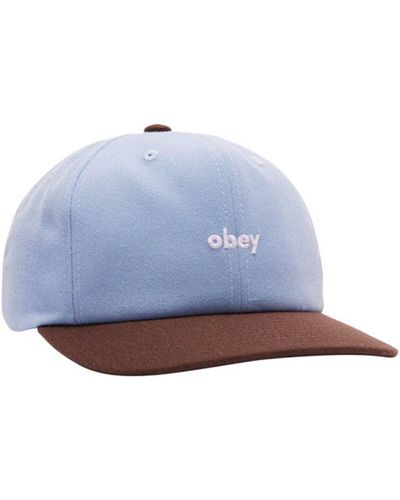 Obey Chapeau 100580372 - Bleu