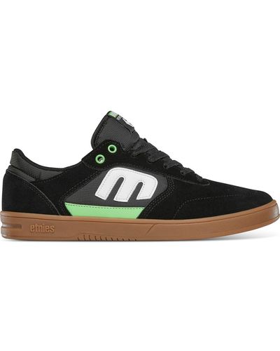 Etnies Chaussures de Skate WINDROW X DOOMED BLACK GREEN GUM - Noir
