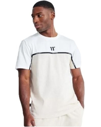 11 Degrees T-shirt - Blanc