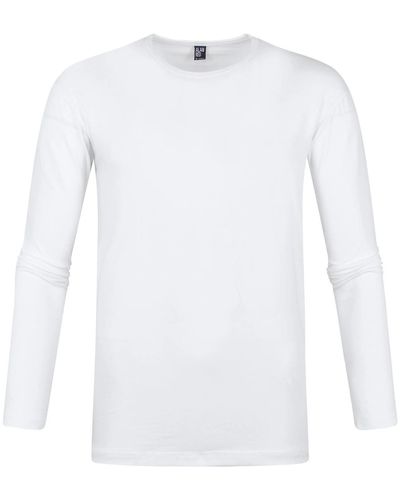 Alan Red T-shirt Olbia Manches Longues Blanc (1pièce)