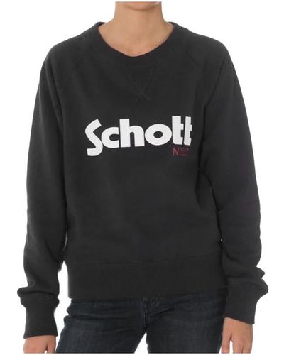Schott Nyc Sweat-shirt SWGINGER1W - Noir