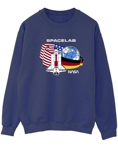 NASA Sweat-shirt Space Lab - Bleu