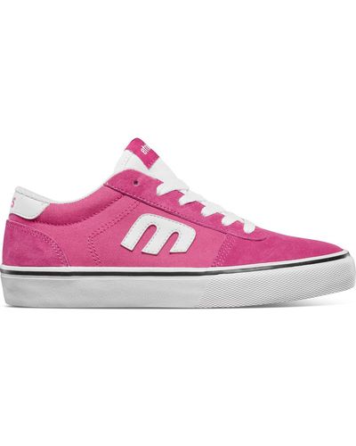 Etnies Chaussures de Skate WOS CALLI-VULC PINK WHITE - Rose