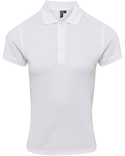 PREMIER T-shirt Coolchecker Plus - Blanc