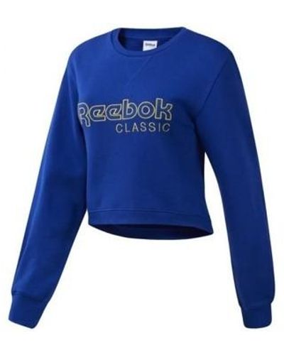 Reebok Sweat-shirt Classics Fleece - Bleu