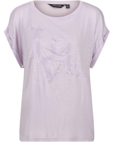 Regatta T-shirt Roselynn - Violet
