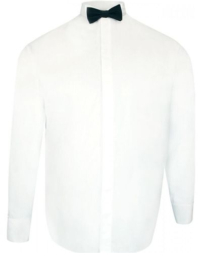 Doublissimo Chemise chemise premium col casse blanc