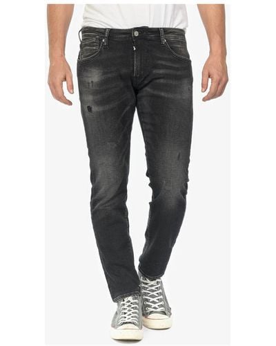 Le Temps Des Cerises Jeans Jogg 700/11 adjusted jeans bleu-noir - Gris