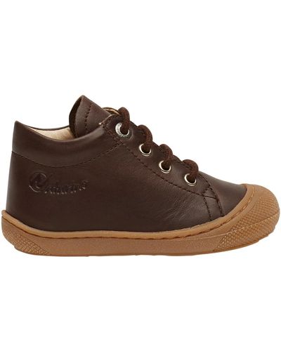 Naturino Derbies Chaussures premiers pas en cuir COCOON - Marron