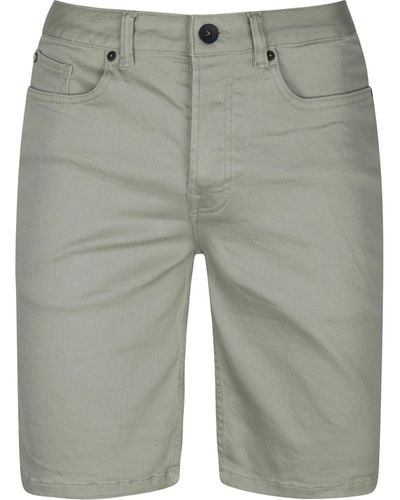 Dstrezzed Pantalon Short Colored Denim Vert