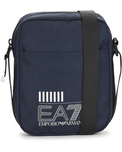 EA7 Sacoche TRAIN CORE U POUCH BAG SMALL A - MAN'S POUCH BAG - Bleu