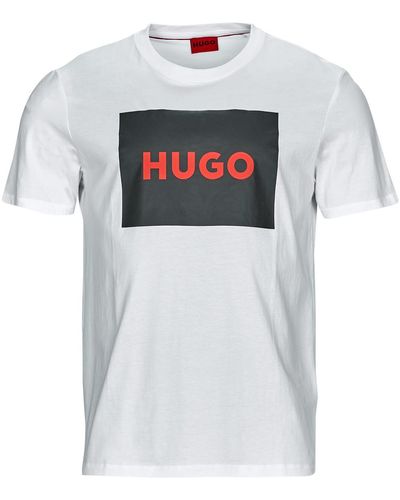 HUGO T-shirt DULIVE222 - Blanc