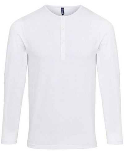 PREMIER T-shirt Long John - Blanc