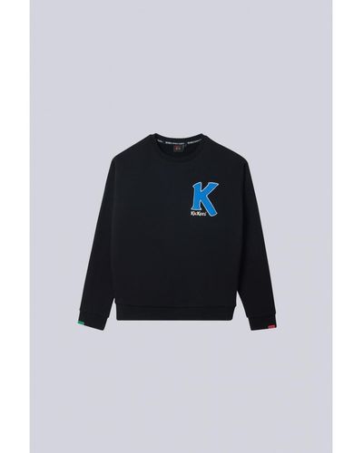 Kickers Sweat-shirt Big K Sweater - Bleu