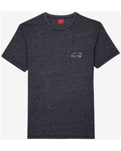 Oxbow T-shirt Tee shirt manches courtes graphique TAAPUNA - Bleu