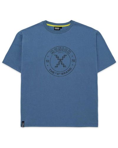 Munich T-shirt T-shirt vintage 2507232 Blue - Bleu
