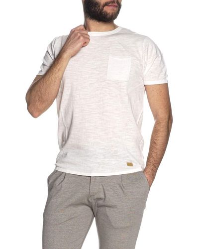 Yes-Zee T-shirt M713-ZZ00 - Blanc