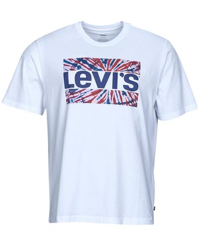 Levi's T-shirt SS RELAXED FIT TEE - Blanc