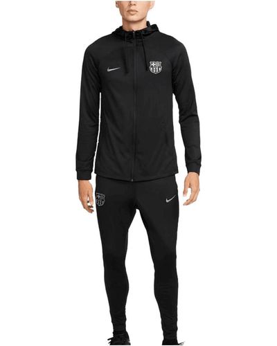 Nike FC Barcelona Strike DF Suit 2022/2023 Ensembles de survêtement - Noir