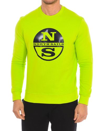 North Sails Sweat-shirt 9024130-453 - Jaune