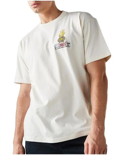 Converse T-shirt 10023258-A01 - Blanc