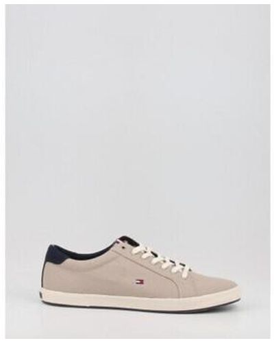 Tommy Hilfiger Baskets ICONIC LONG LACE SNEAKER - Blanc