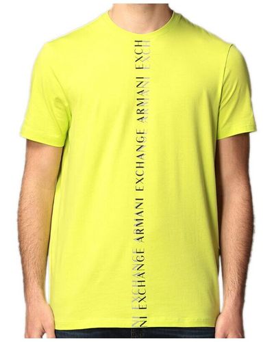 EAX T-shirt Tee-shirt - Jaune